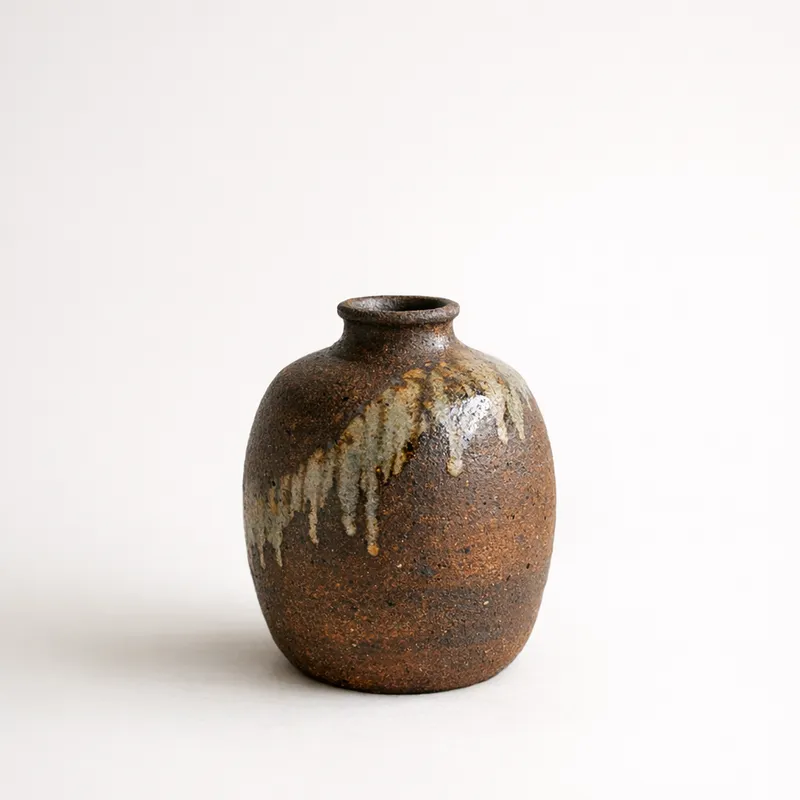 Bình hoa Bizen nung củi 12 ngày